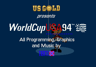 World Cup USA 94 (USA, Europe) Title Screen